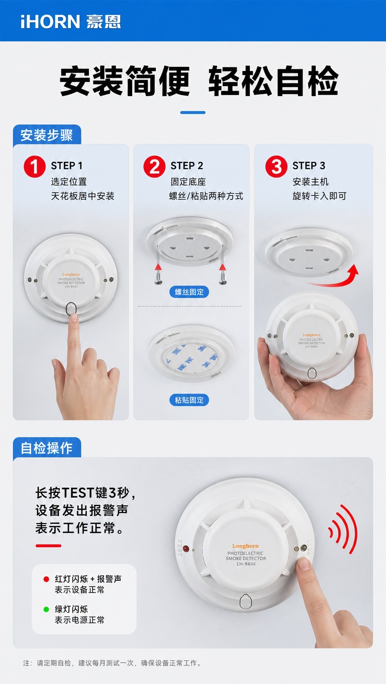 [商品] 使用【图1】烟雾探测器（LH-94 II款，右下款）… - 图片创意预览