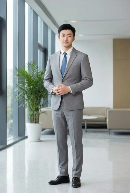 根据人物形象生成全身职业风格照片预览效果