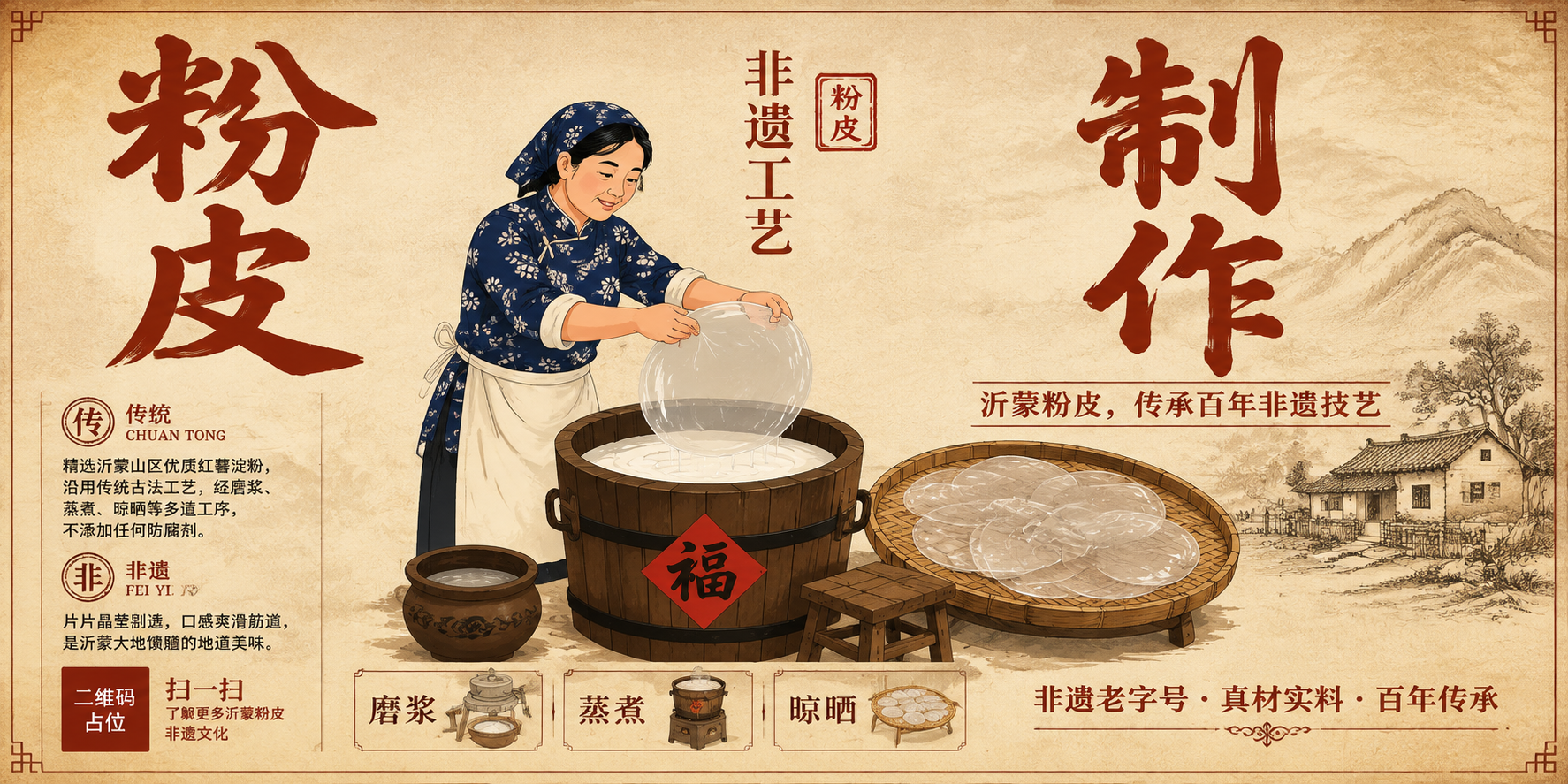 参考图版式复刻，保留参考图的版式骨架、构图分区、字体层级、暖米… - 图片创意预览