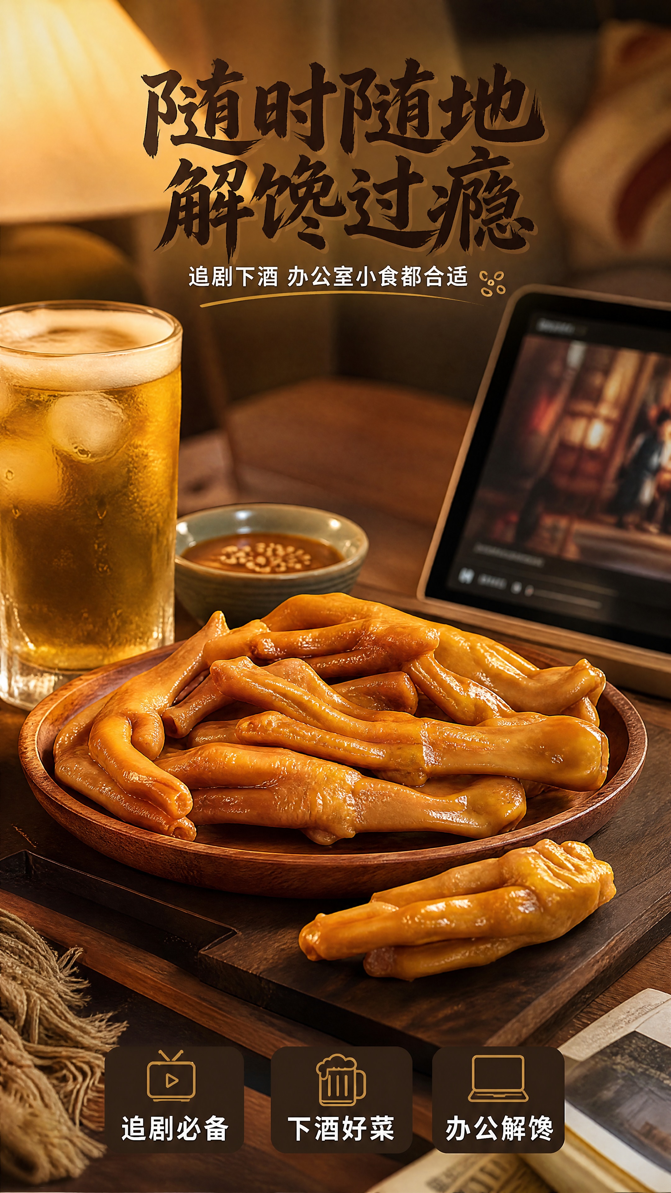 [商品] 使用【图1】沃集鲜麻酱脱骨鸭掌；保留鸭掌形态、颜色和… - 图片创意预览