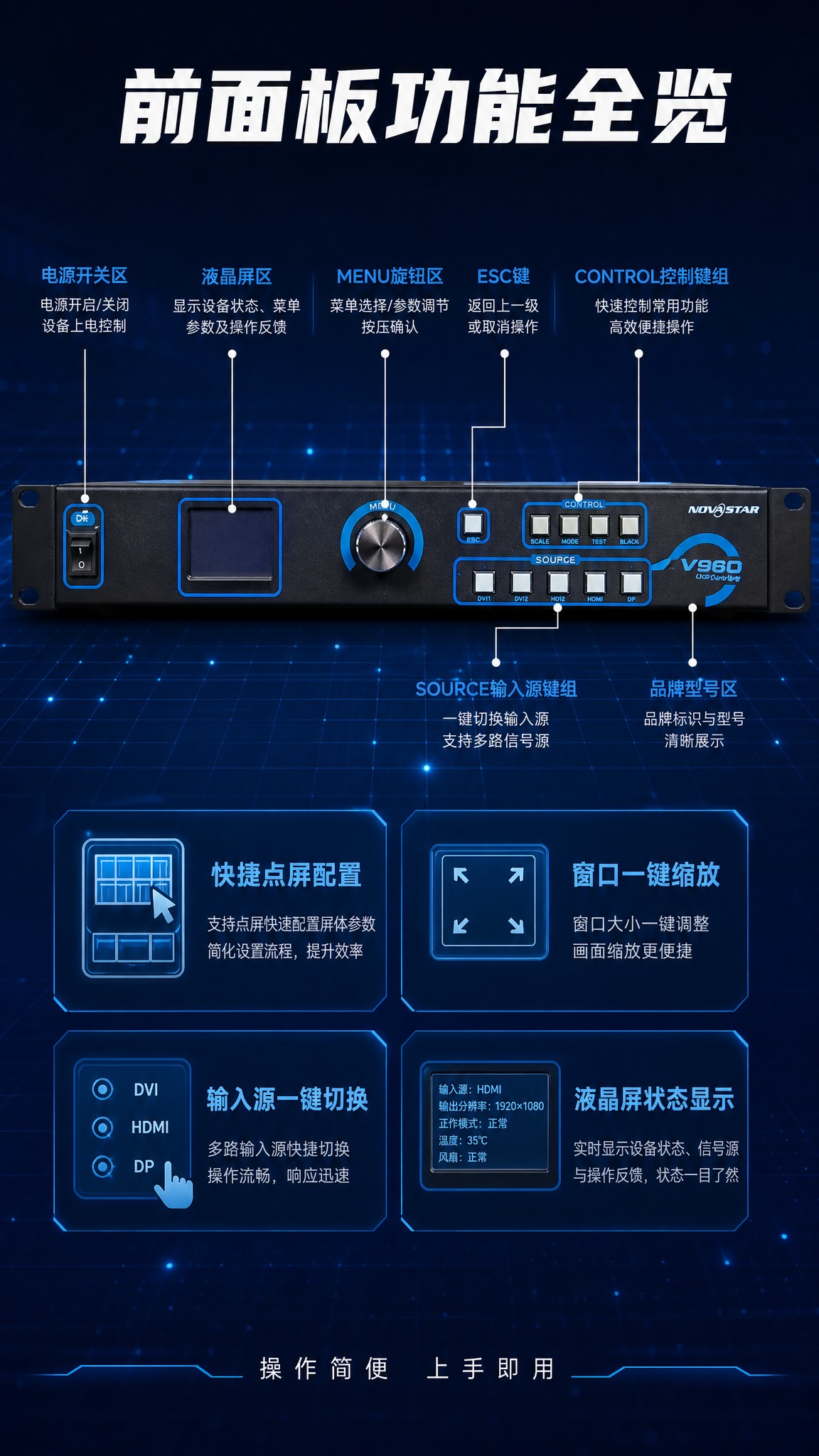 [商品] 使用【图2】诺瓦V960二合一控制器；保留黑色金属机… - 图片创意预览