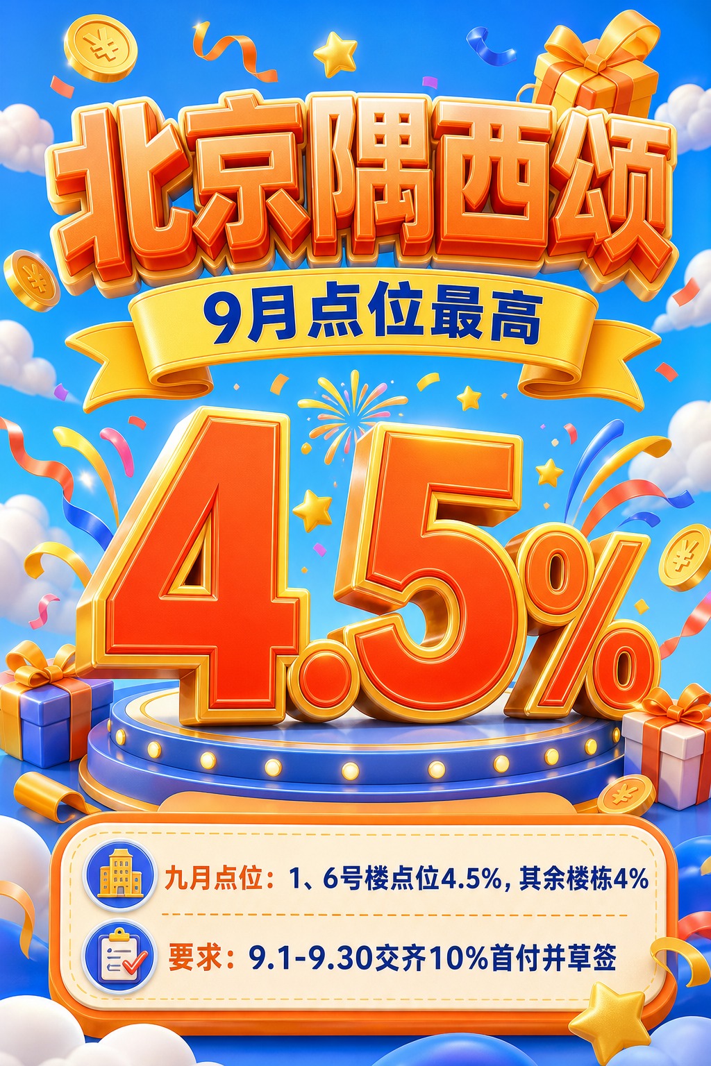 基于参考图的文字内容，生成一个全新风格的宣传海报。风格改为：3… - 图片创意预览