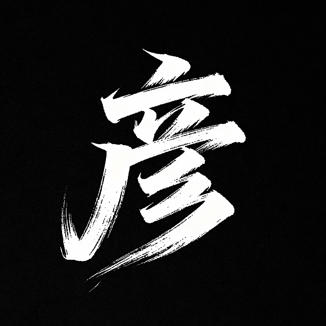 帮我设计12个燃向的书法字，不要有火焰元素，只要字，要风格一致，笔锋可以嚣张，不必太规整，不要有墨点，每一个字以一张图片的形式展现，黑底白字，这12个字分别是: 丁 猛 旦 琪 骏 霍 彦 瑞 聚 圈 捷 宗