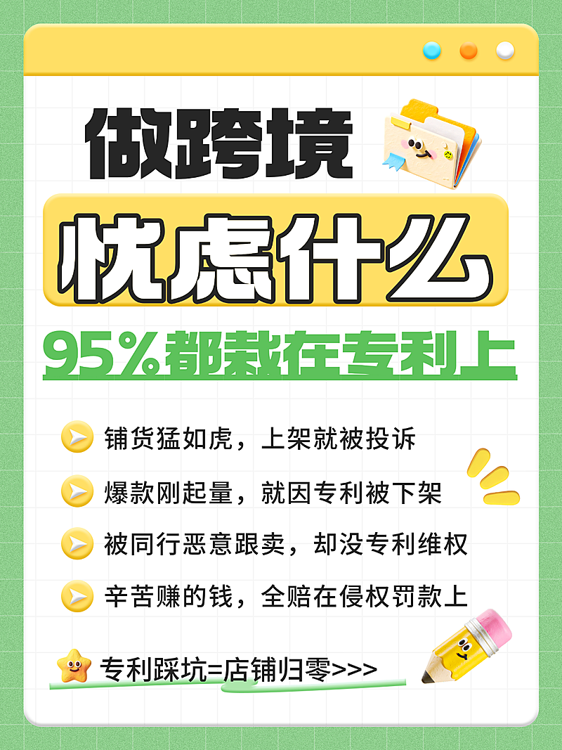 卓境专利知识海报