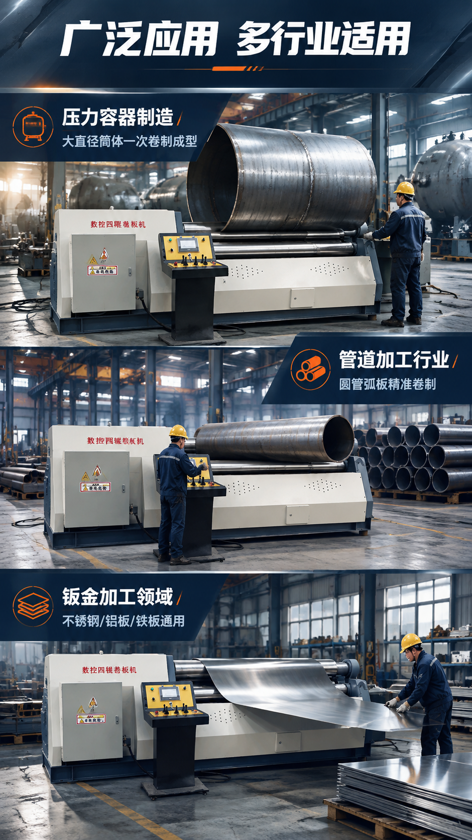 [商品] 使用【图1】数控四辊卷板机；保留整机结构和外观；缩小… - 图片创意预览