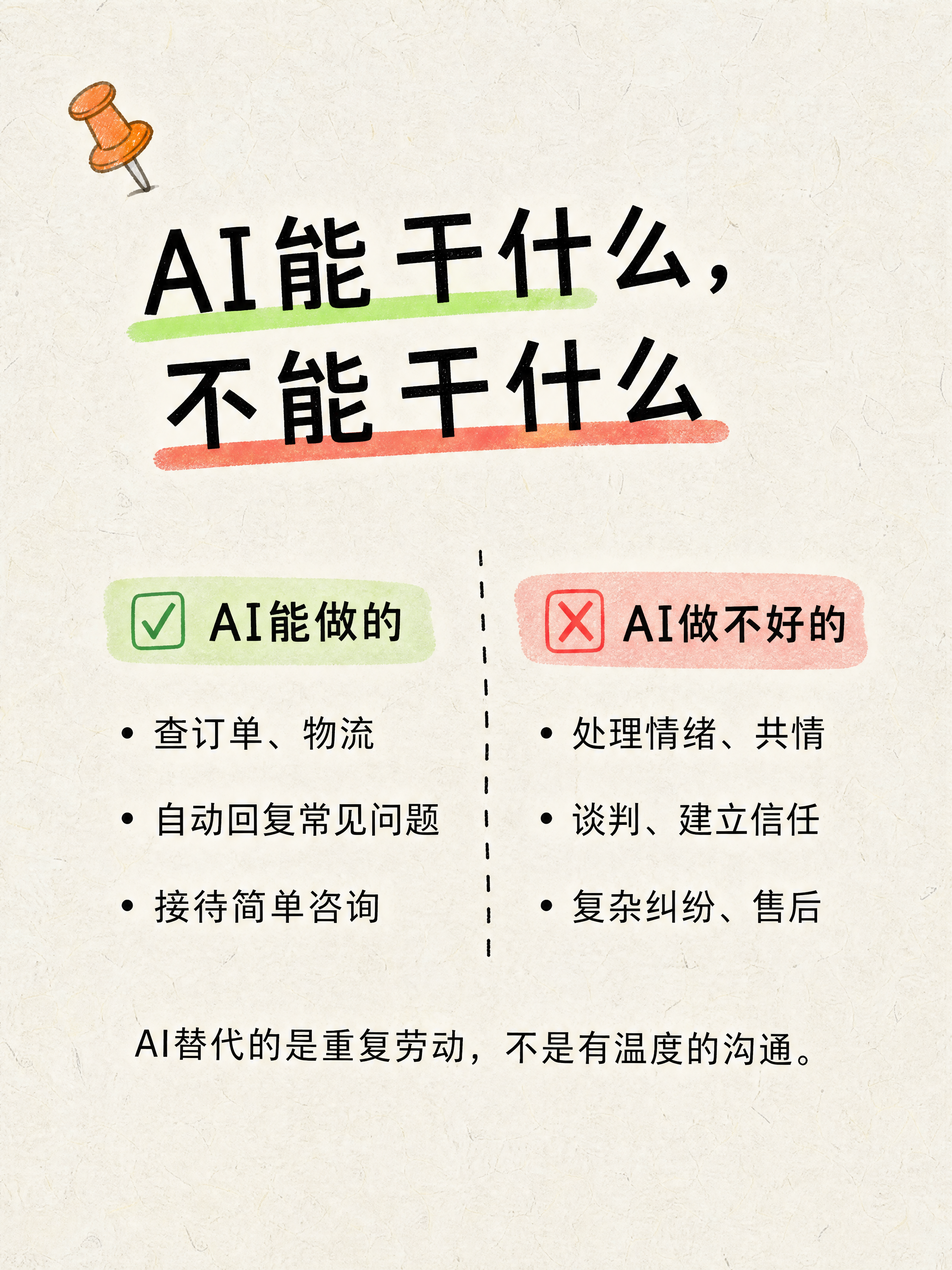 小红书笔记正文图，米白纸张手绘感风格，与上一版模板一致：米白色… - 图片创意预览