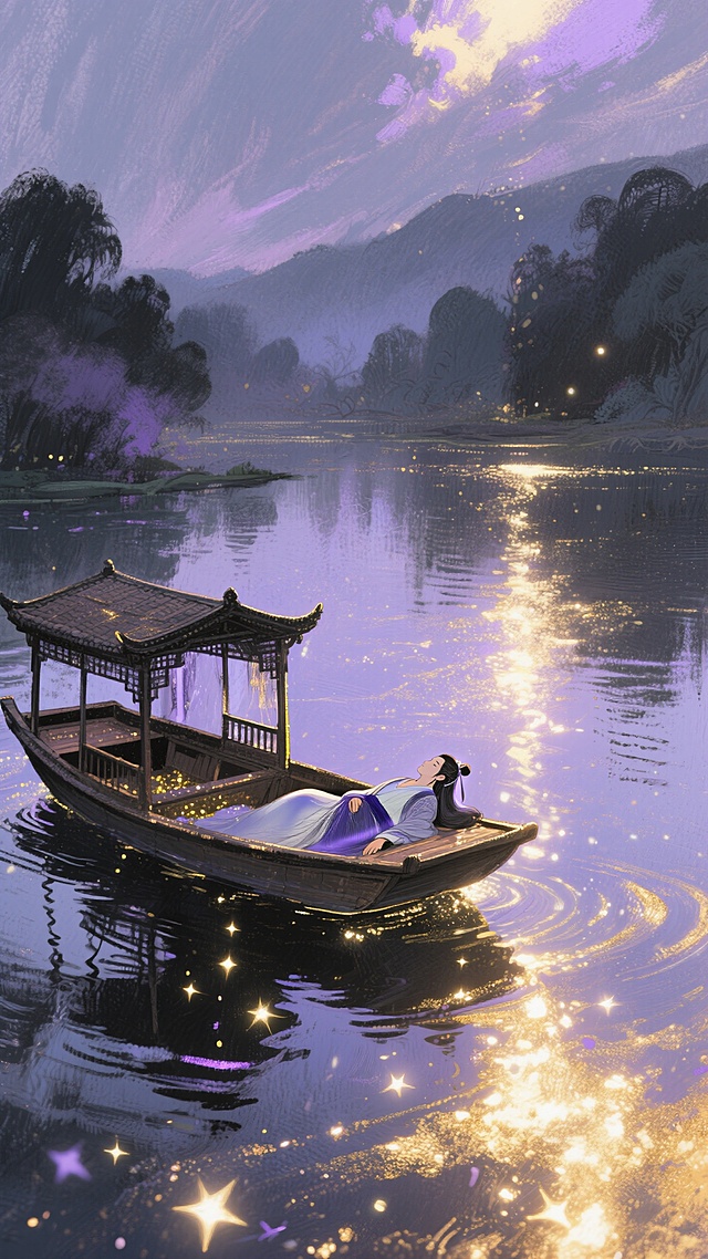 满船清梦压星河