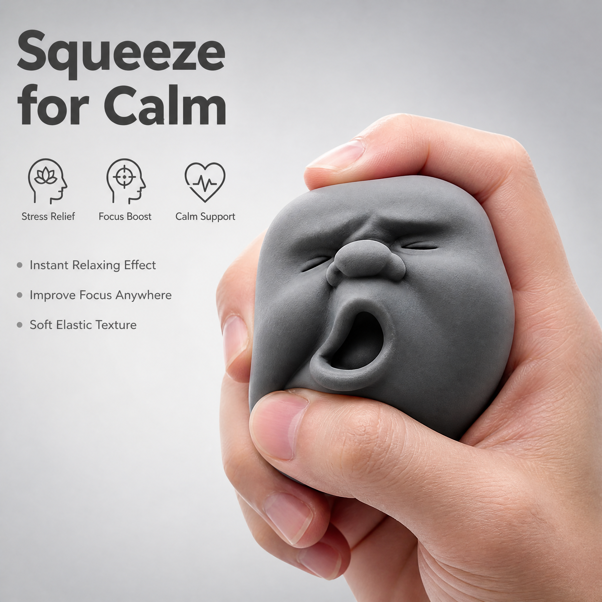 [主图-2] Funny Face Stress Ball 挤… - 图片创意预览
