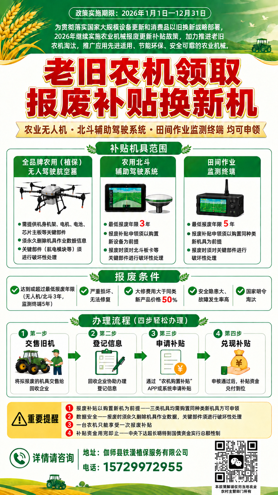 将补贴机具范围中第一个卡片（全品牌农用植保无人驾驶航空器）里的… - 图片创意预览