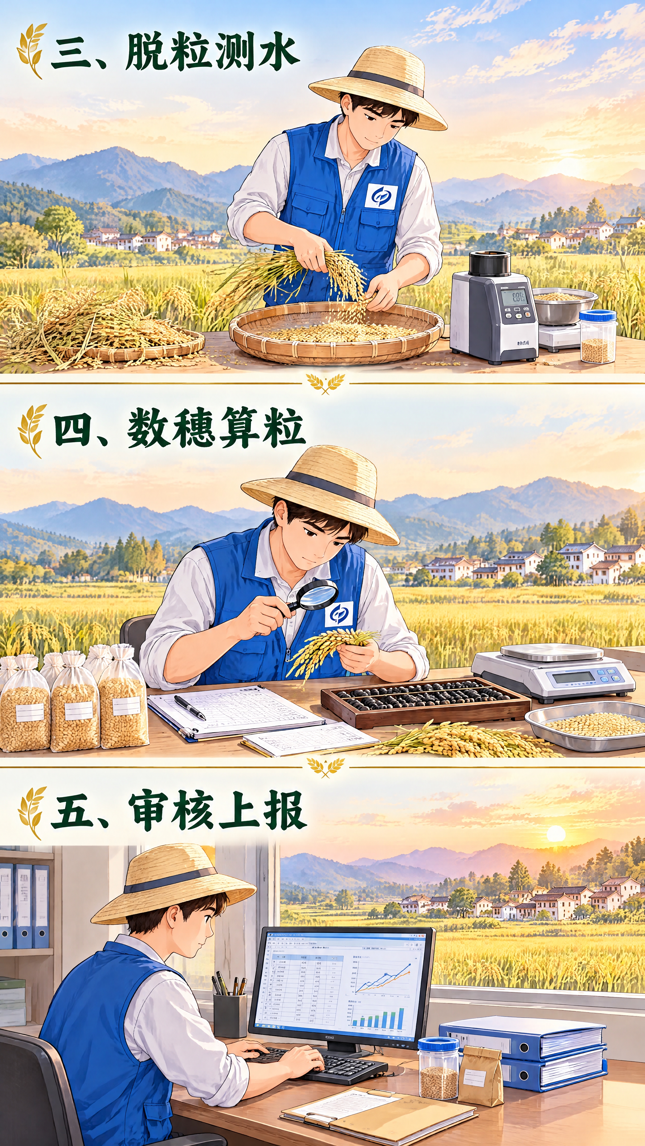 竖版长图，写实卡通漫画风格，线条简洁、色彩淡雅、自然不夸张，与… - 图片创意预览