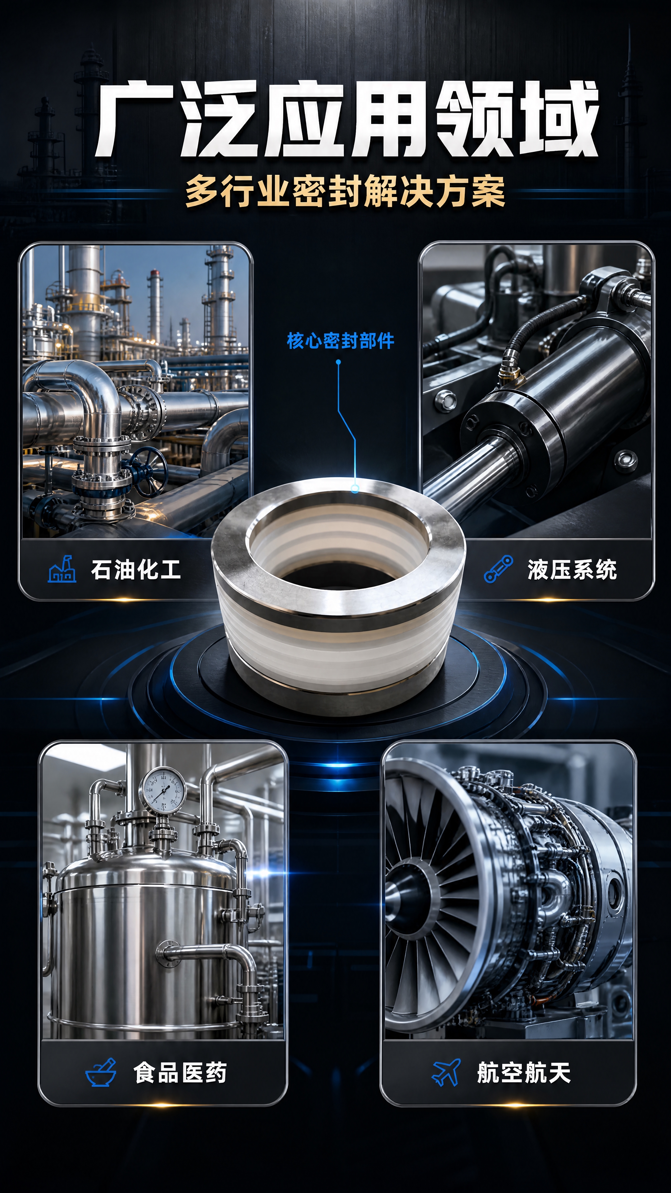[商品] 使用【图6】白色多层金属环密封件（上下金属环中间白色… - 图片创意预览