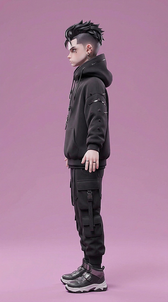 根据这张图生成左视图