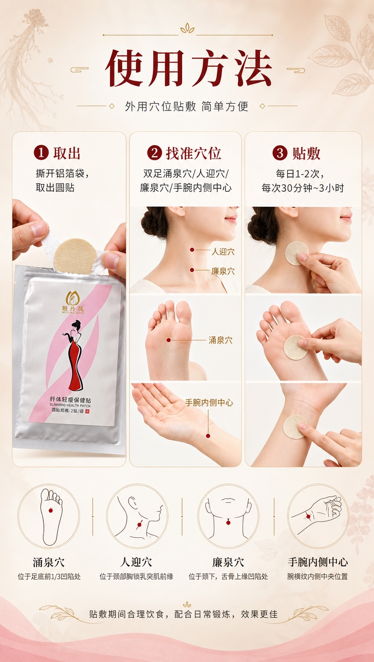 [商品] 使用【图2】独立铝箔袋正面与撕开后的圆贴形态（基于包… - 图片创意预览