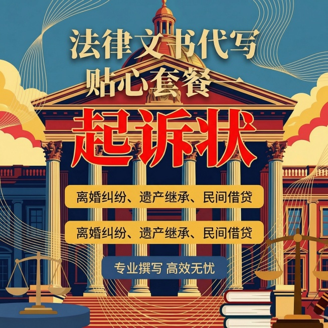 用法院大楼作图案背景，颜色：红、黄、兰三色搭配。预览效果