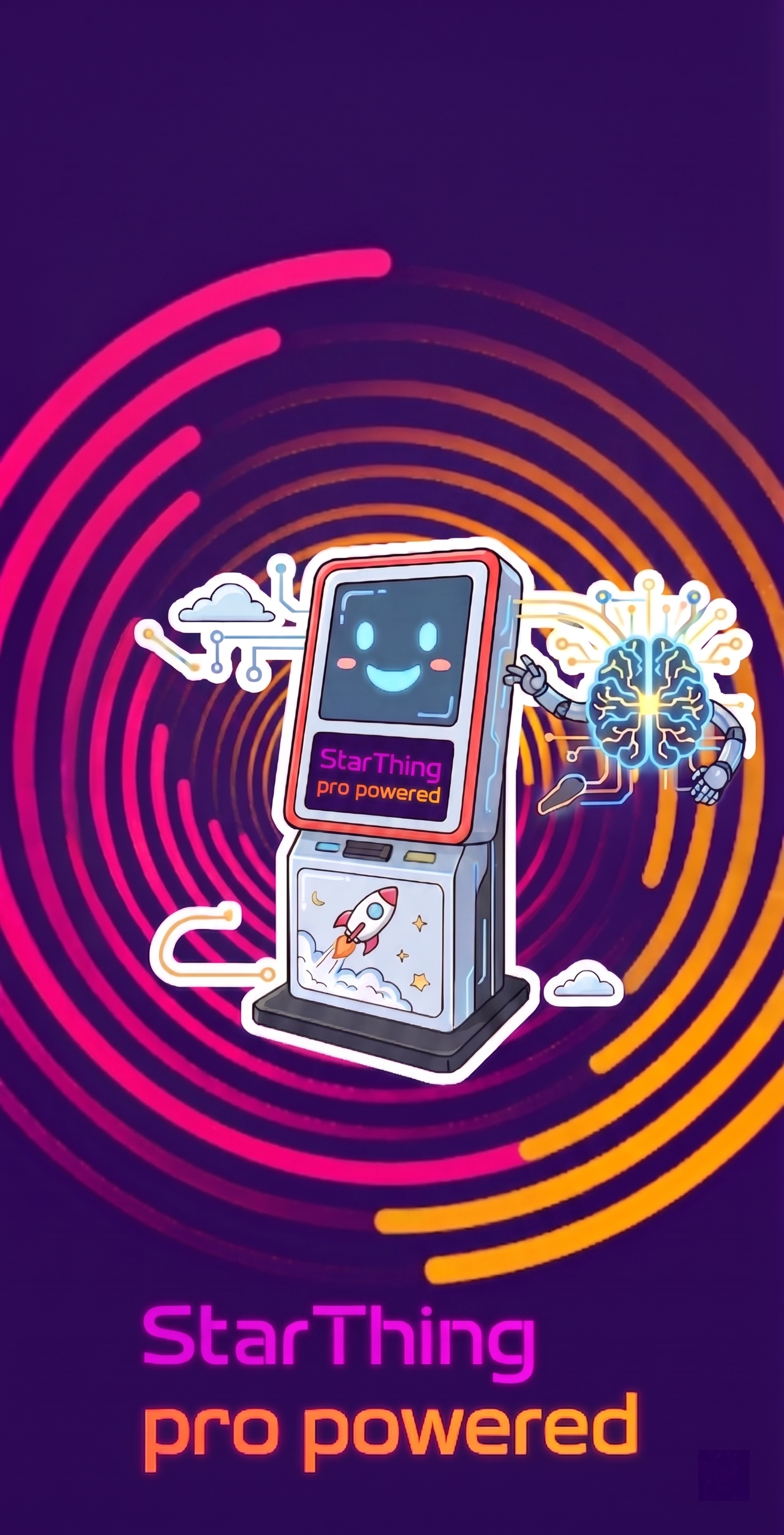 将文字"StarThing pro powered"移动放置到… - 图片创意预览