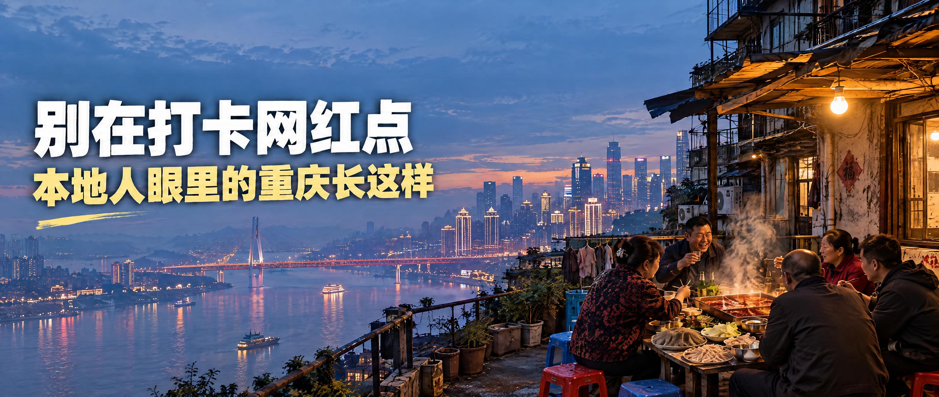 在保持左侧标题文字完全不变的前提下（主标题“别在打卡网红点”与… - 图片创意预览