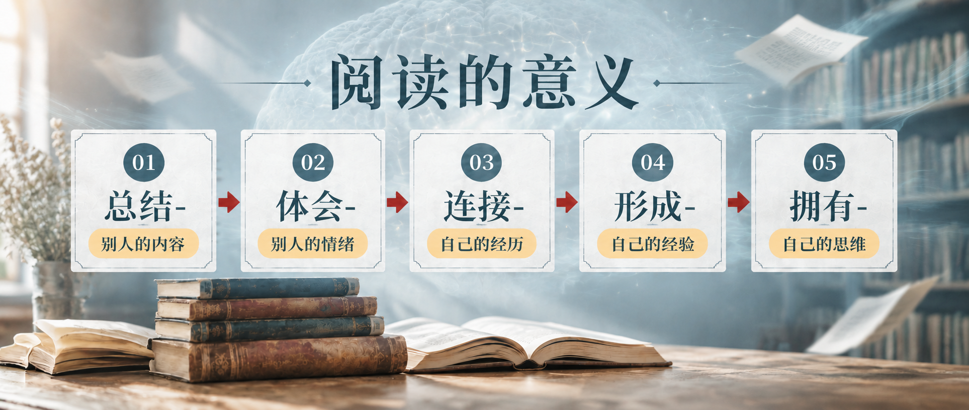 将这张公众号封面图优化：1. 将5个信息卡片整体放大并居中排布… - 图片创意预览