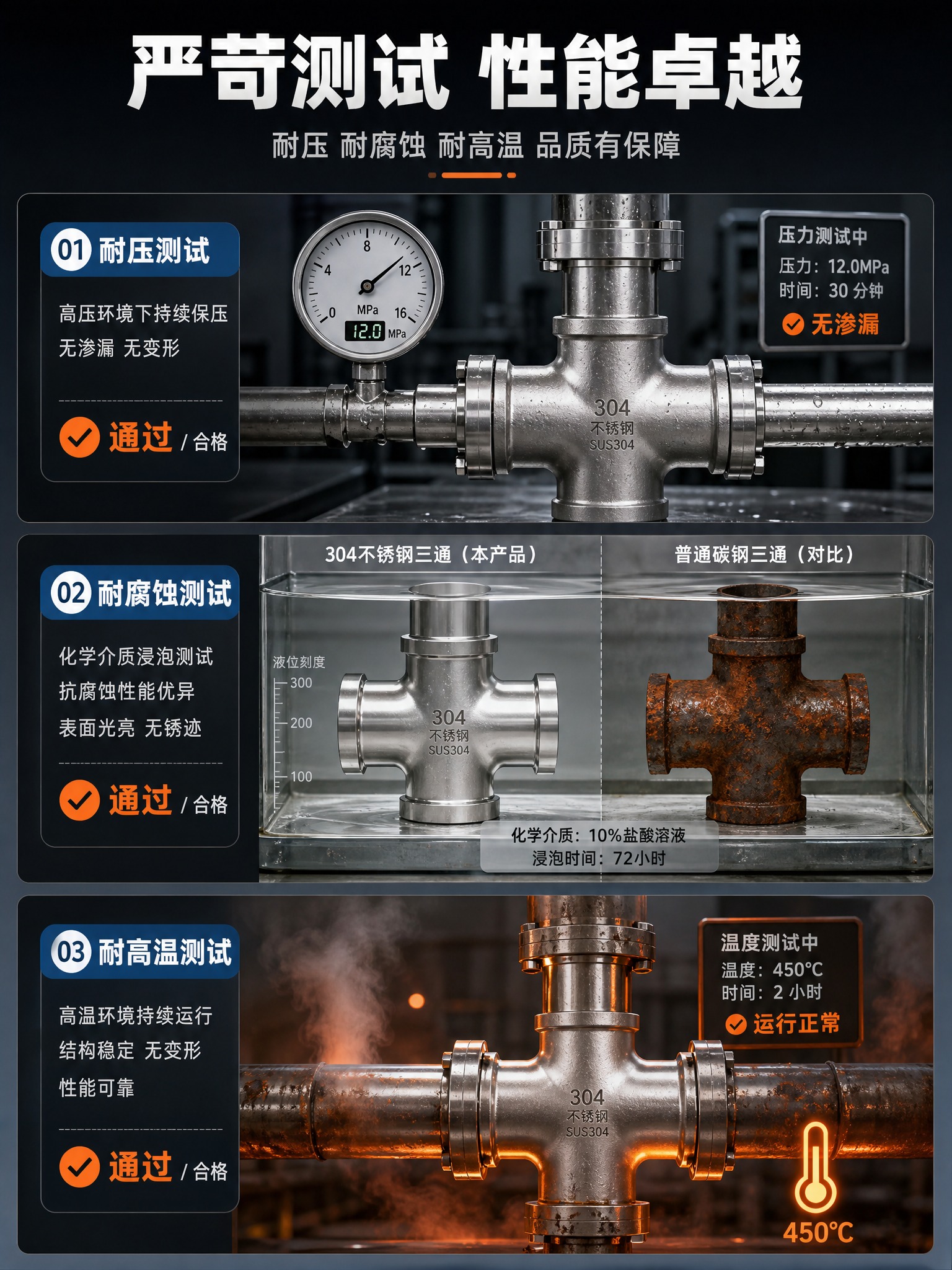 [详情页-5] 性能测试，耐压耐腐蚀耐高温测试对比展示。 [商… - 图片创意预览
