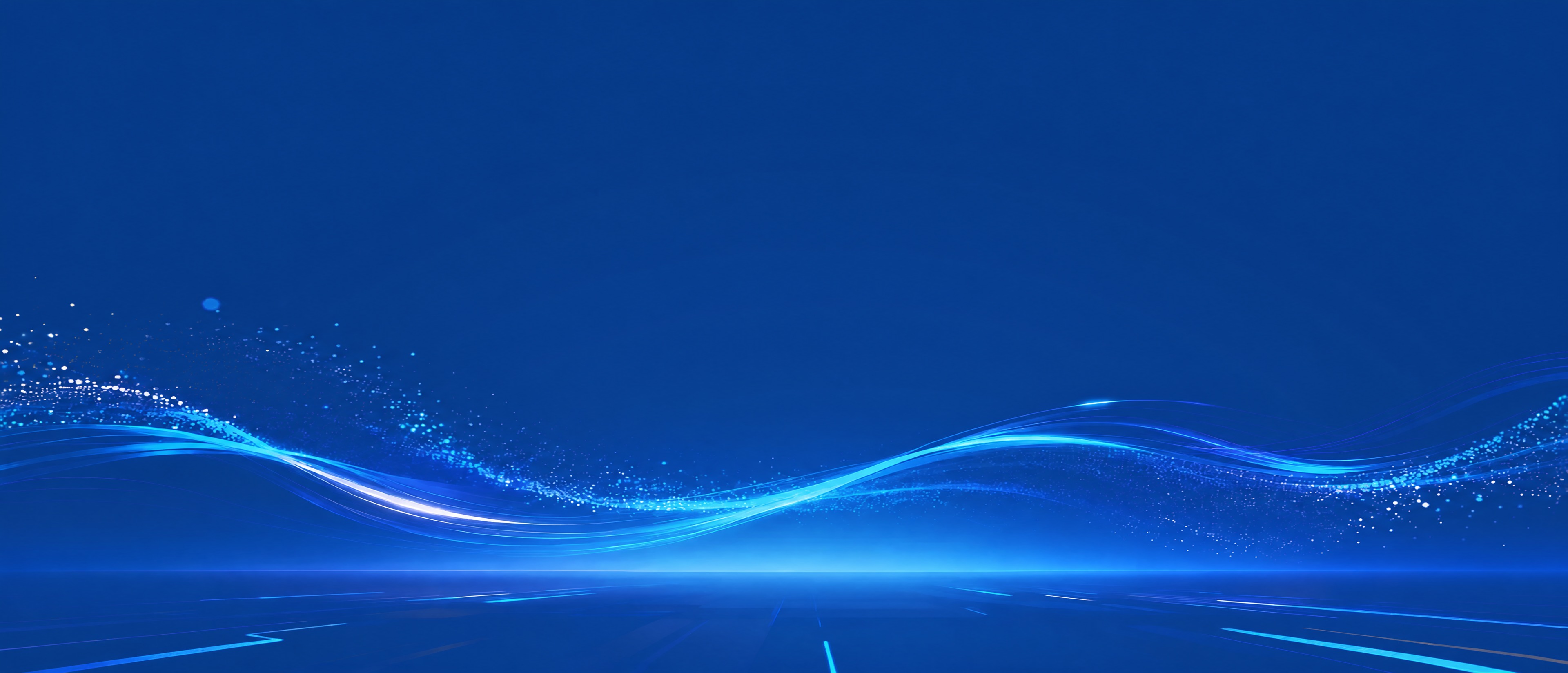 基于参考图进行修改：将画面中的蓝色光带、粒子光斑等图案元素整体… - 图片创意预览