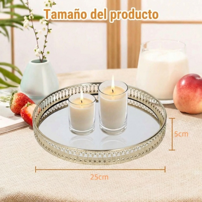 将图片上方英文“Product Size”替换为西班牙语“Tamaño del producto”，保持字体颜色、样式和位置不变，图片尺寸设置为1200x1200预览效果