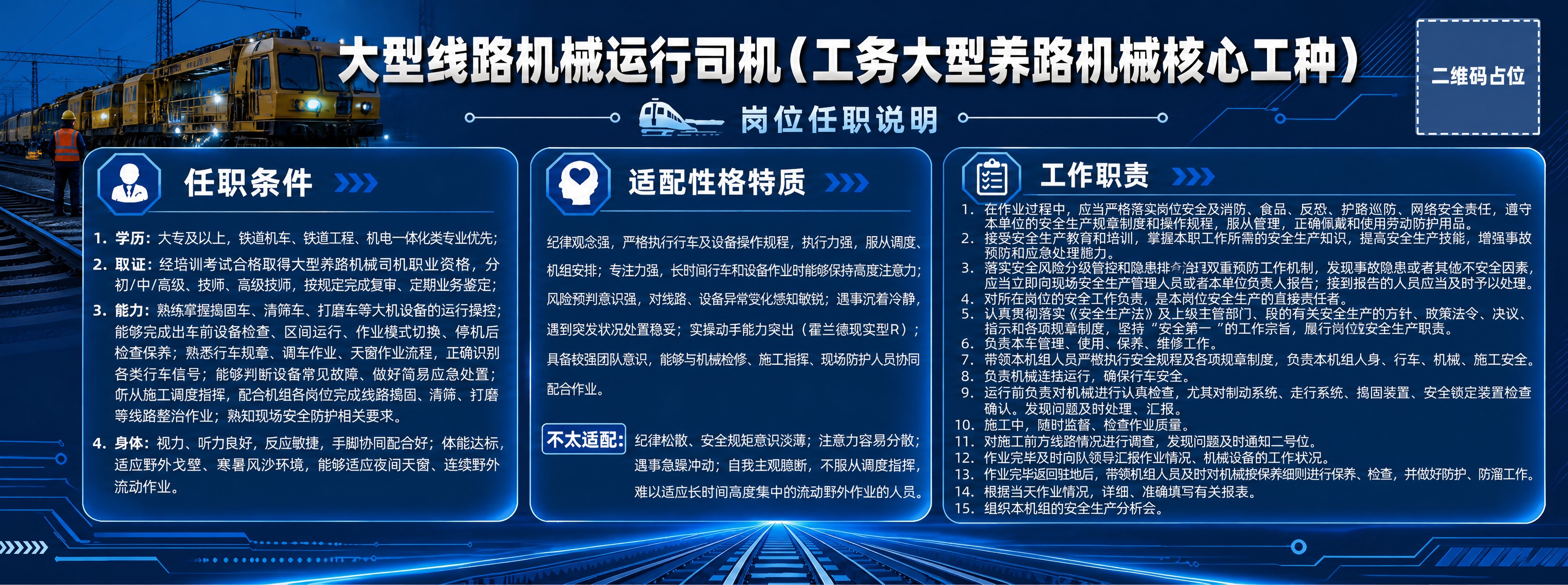 基于参考图的版式骨架、深蓝科技工业风配色和三栏卡片布局，保留原… - 图片创意预览