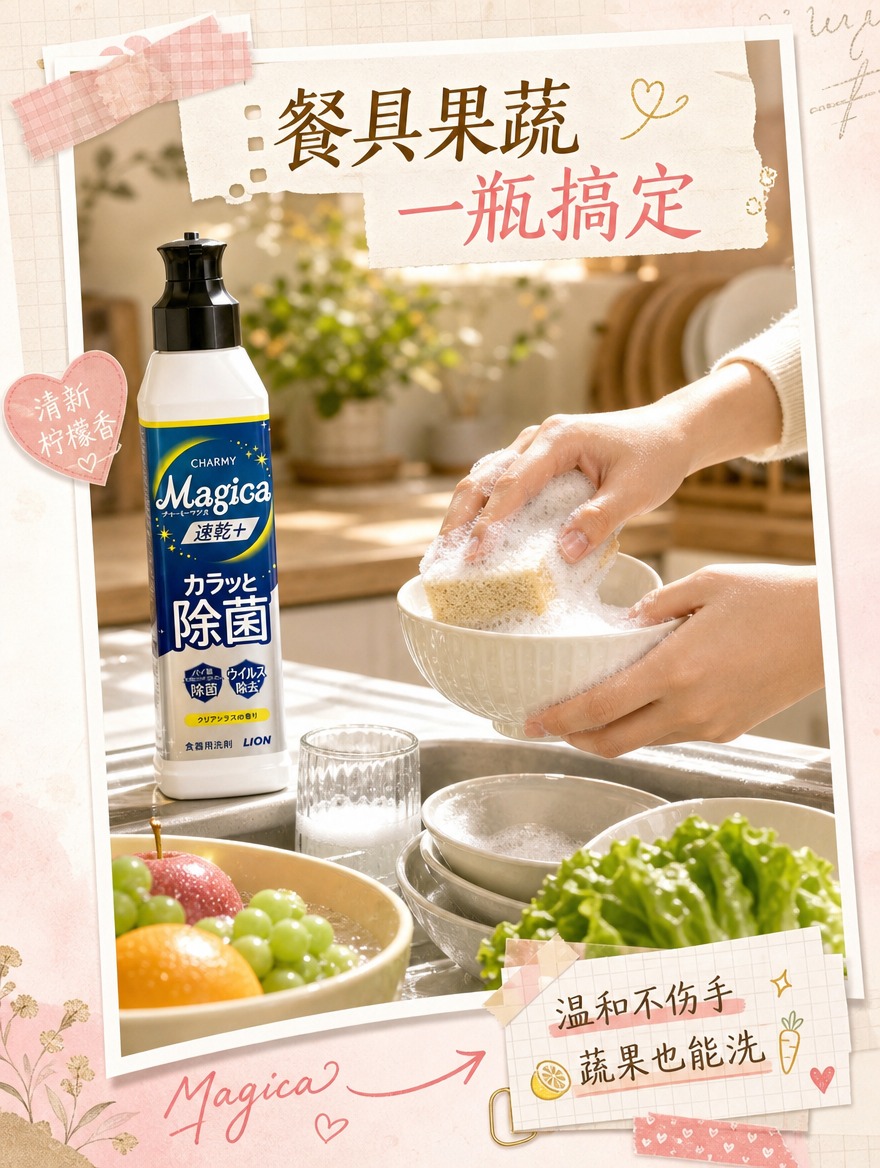 [商品] 使用【图2】清新柠檬款LION狮王CHARMY Ma… - 图片创意预览