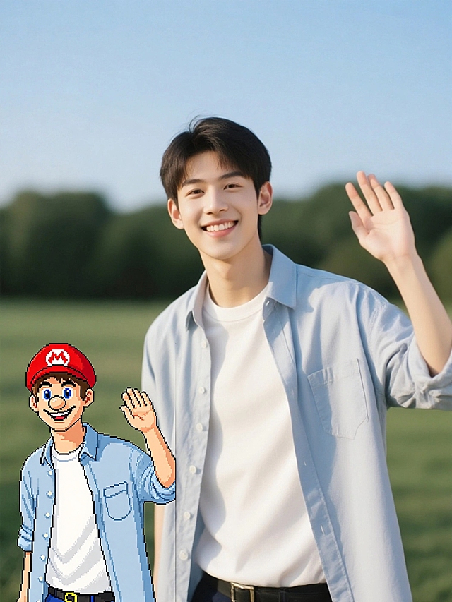 超级玛丽游戏风格