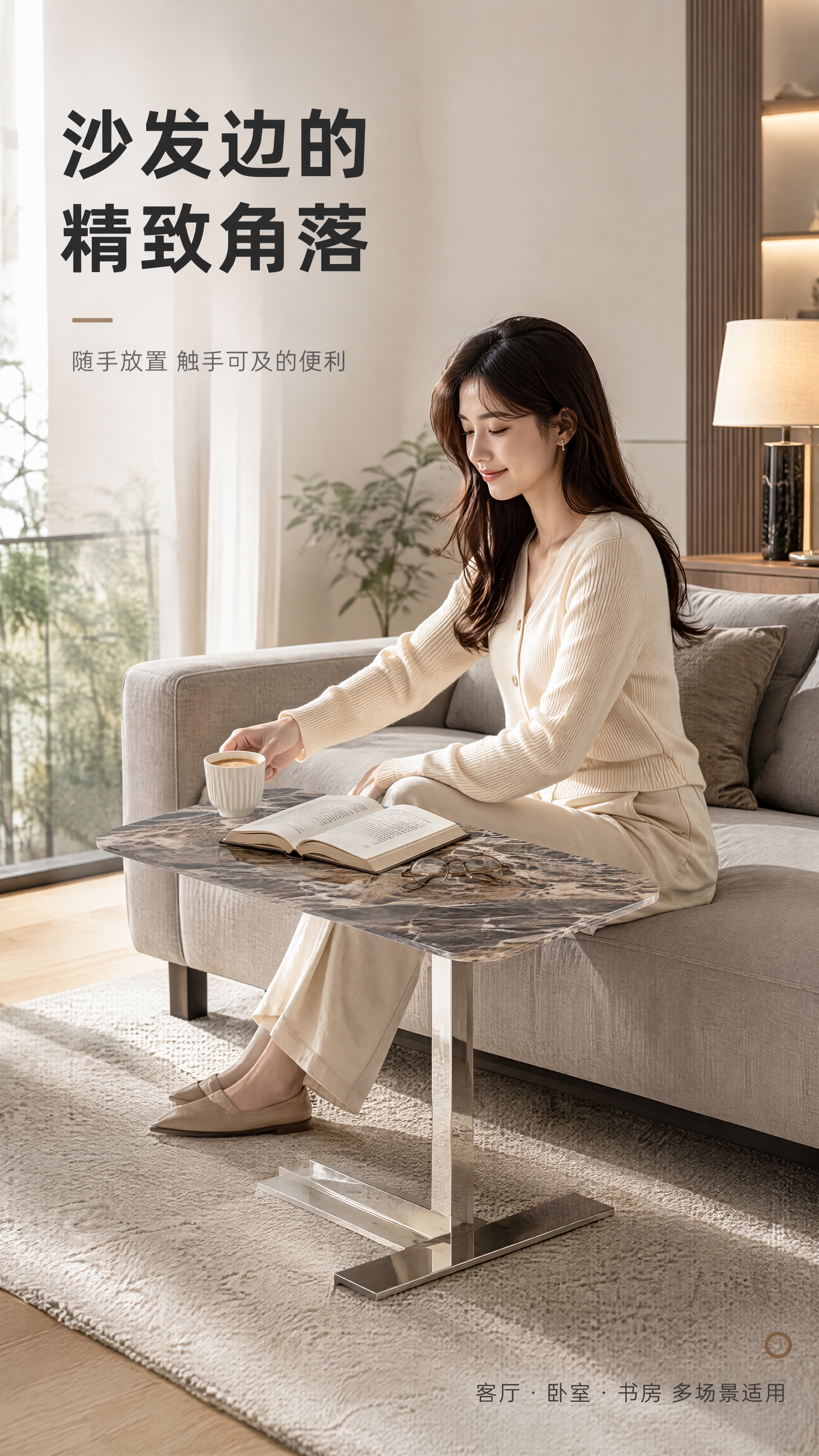 [商品] 使用【图1】DJ-8813A角几；保留长方形威尼斯棕… - 图片创意预览
