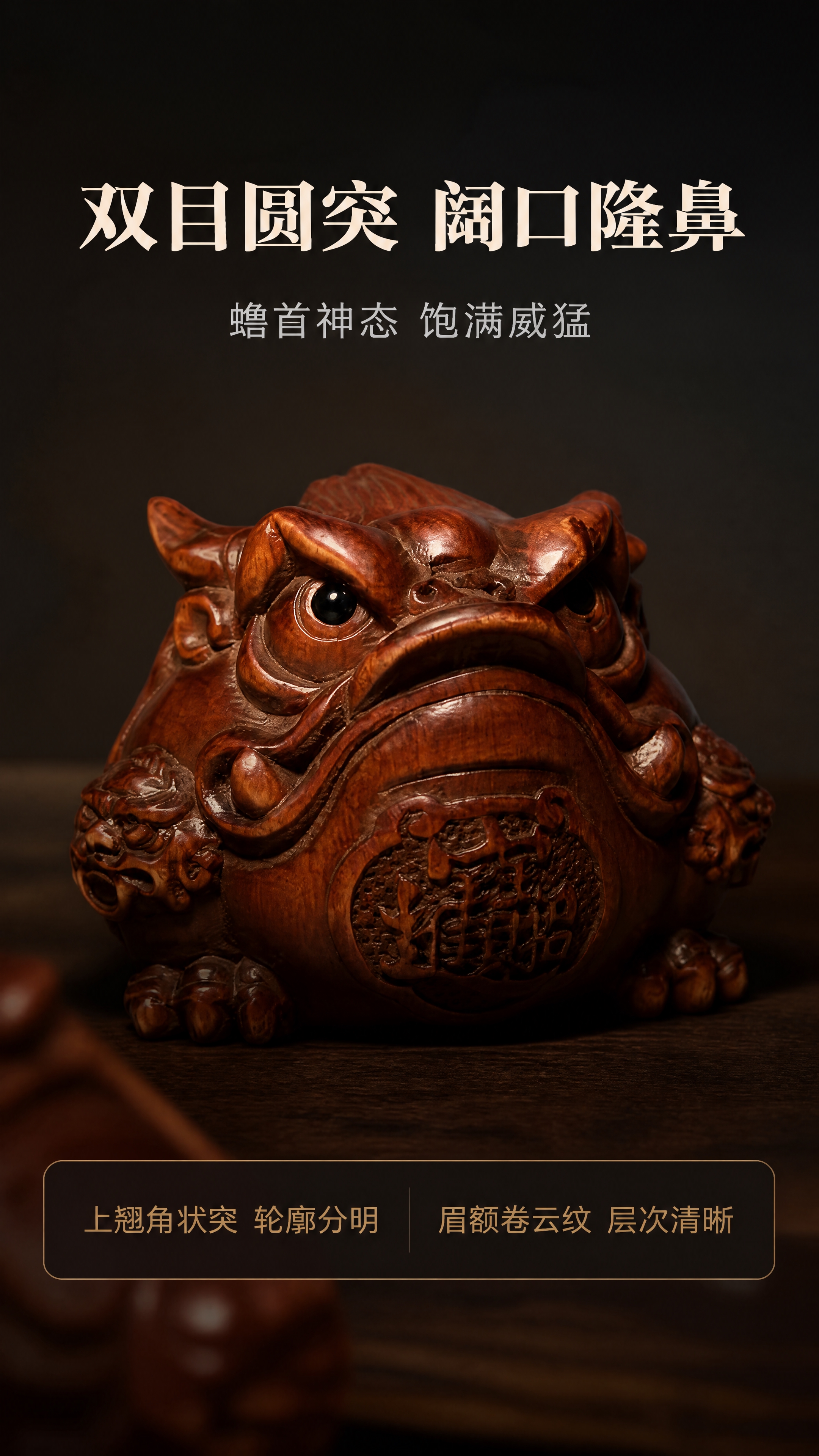 【拼多多详情页第3屏 蟾首细节】9:16 竖版电商详情页单屏，… - 图片创意预览