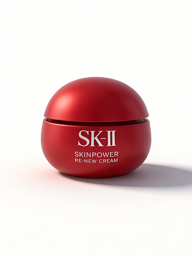 产品精修，一张【面霜】的照片，置于纯净的纯白背景上。正视图，平时视角，3D渲染，精准还原产品颜色与包装材质（如玻璃的通透、塑料的哑光、金属的光泽）。清除所有指纹、灰尘与瑕疵，让产品看起来崭新、瓶身光影立体感强，提升整体质感和高级感。瓶身标签/文字需清晰锐利。光线柔和均匀，突出产品精致感，符合电商主图标准。