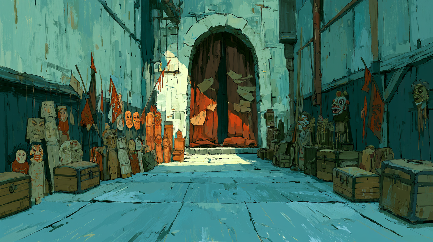 Bai Xi Waiting Passage, narrow… - 图片创意预览