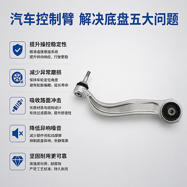 使用电商主图技能生成10张比例1:1的电商主图，适配平台为淘宝/天猫，商品为「图片1」「图片1」「图片1」「图片1」「图片1」，商品卖点为臂体容易断	四次挤压锻造，比普通两次的更密实，不断不裂 球销生锈松动	特殊工艺处理，理论上永不生锈，用不坏 过坎颠、底盘散	液压衬套，过坑不颠、高速不飘 防尘套老化开裂	OE配方橡胶，耐高低温，不裂不漏 螺丝松动、生锈	10.9级高强螺栓，防锈防断，
