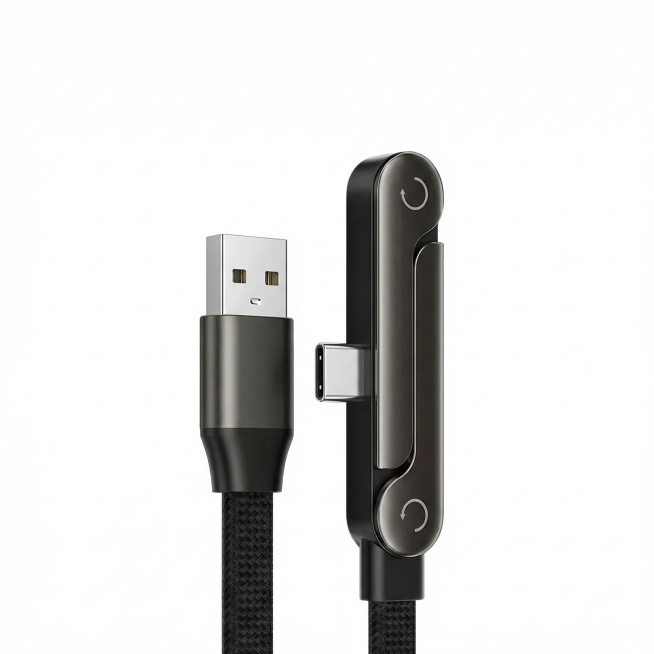 将图片中的type-c接口修改为USB-A接口，保持其他部分外观、材质、颜色和整体构图不变预览效果