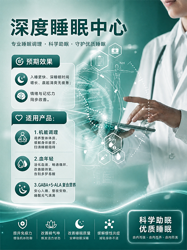 将图片整体调整为以R:35 G:106 B:108这个色系为主导的效果，保留全部原有文案内容和排版布局不变