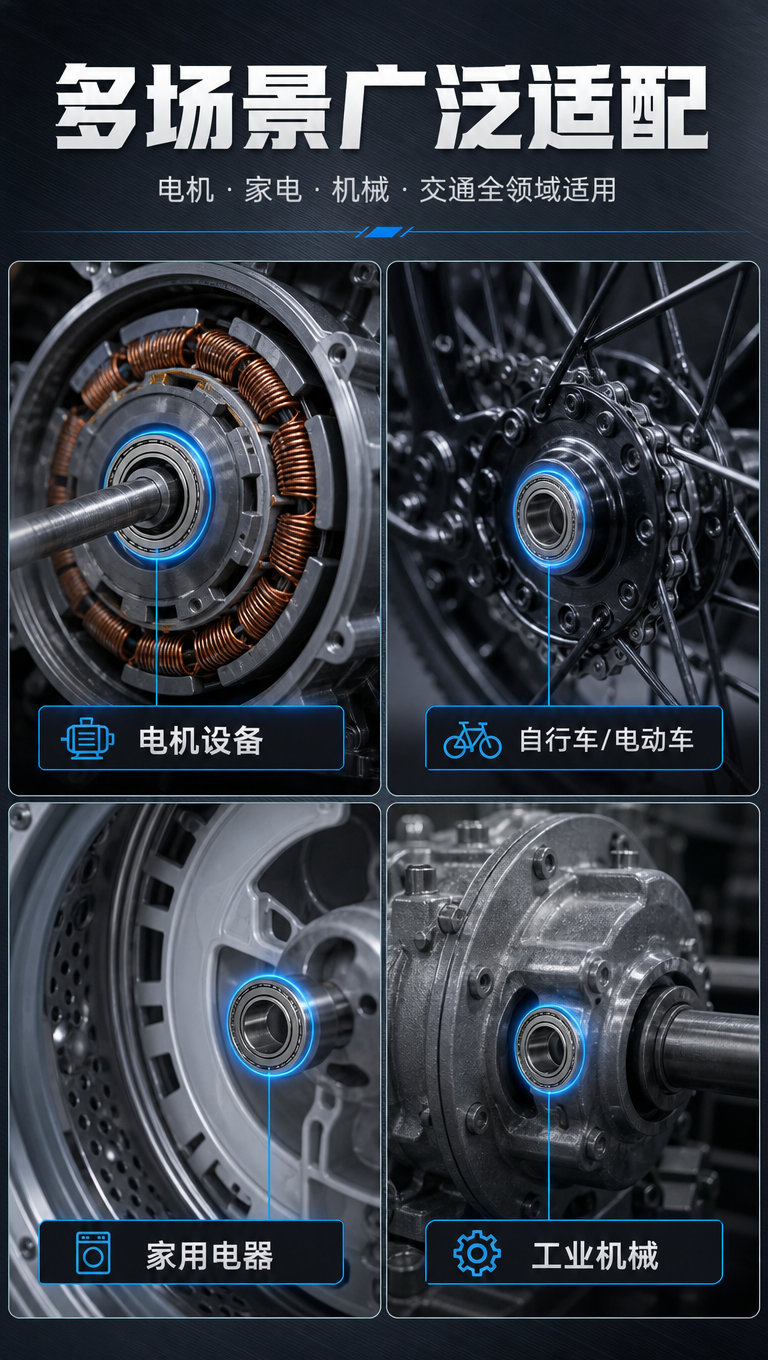 [商品] 使用【图1】深沟球轴承6803ZZ；保留金属银色外圈… - 图片创意预览