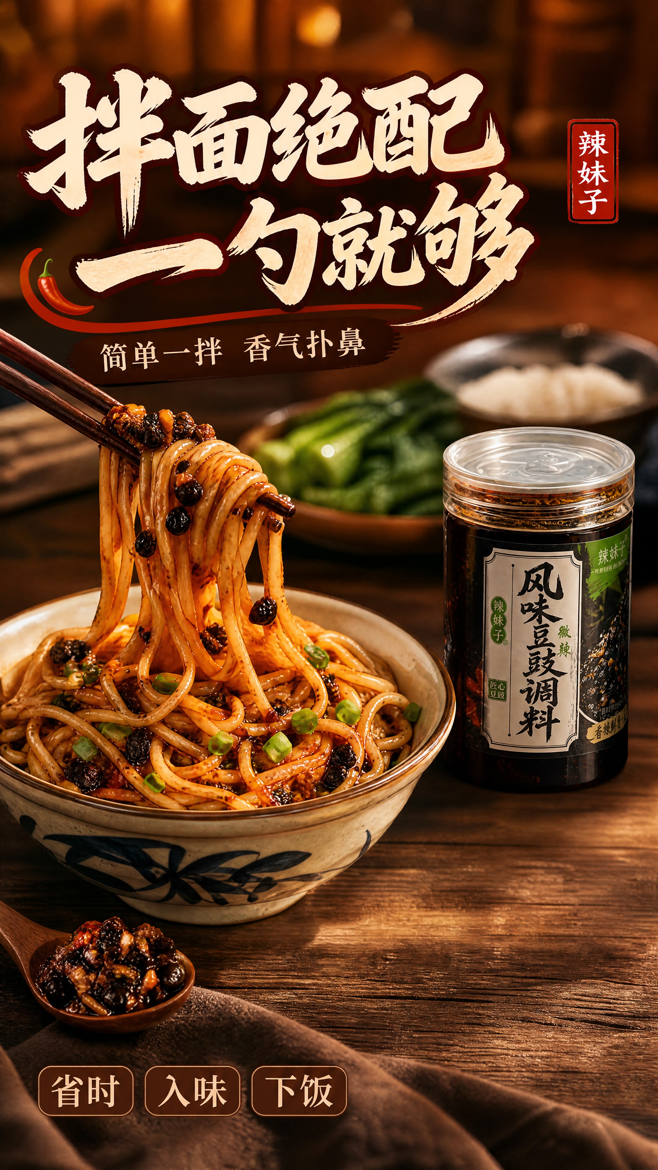 [商品] 使用【图2】辣妹子风味豆豉调料罐，保留罐体、标签、L… - 图片创意预览