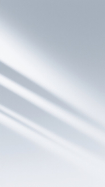 一张极简风格的海报，整体以柔和的浅灰色和白色渐变为主色调，光线从左上角以柔和的角度斜射下来，在画面中形成几条流畅、模糊且富有动感的浅灰色斜向光影条纹，光影过渡自然平滑，营造出宁静、简约且带有轻微科技感的氛围。画面干净整洁，没有任何文字、LOGO或其他元素干扰，留白充足，视觉焦点集中在光影本身的流动感和层次感上，整体设计极简、现代，具有高度的视觉统一和信息传达效率，适合追求简约美学的受众。预览效果