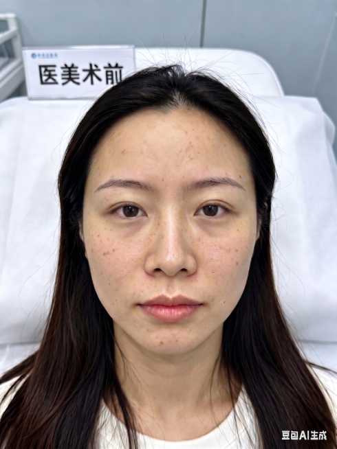 调整左右眼形状和大小，让两只眼睛形状、大小、双眼皮褶皱保持完全一致对称，自然协调，保持原图其他部分不变预览效果