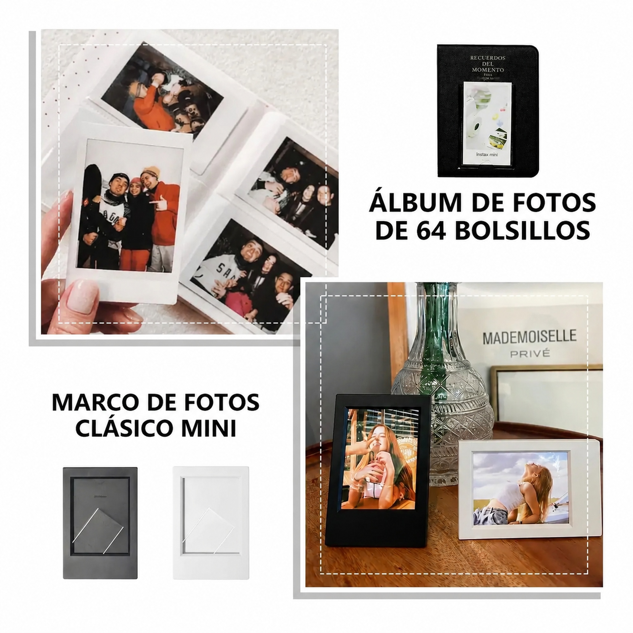 将图片里除产品本身的instax、mini这些品牌产品英语以外… - 图片创意预览