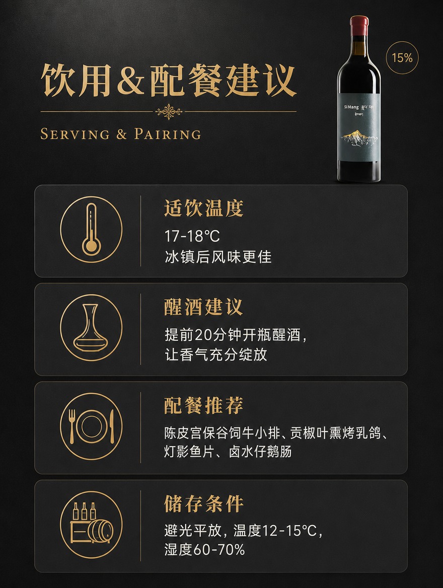 [商品] 使用【图2】四蟒笑农干红葡萄酒瓶小图位于画面右上角，… - 图片创意预览