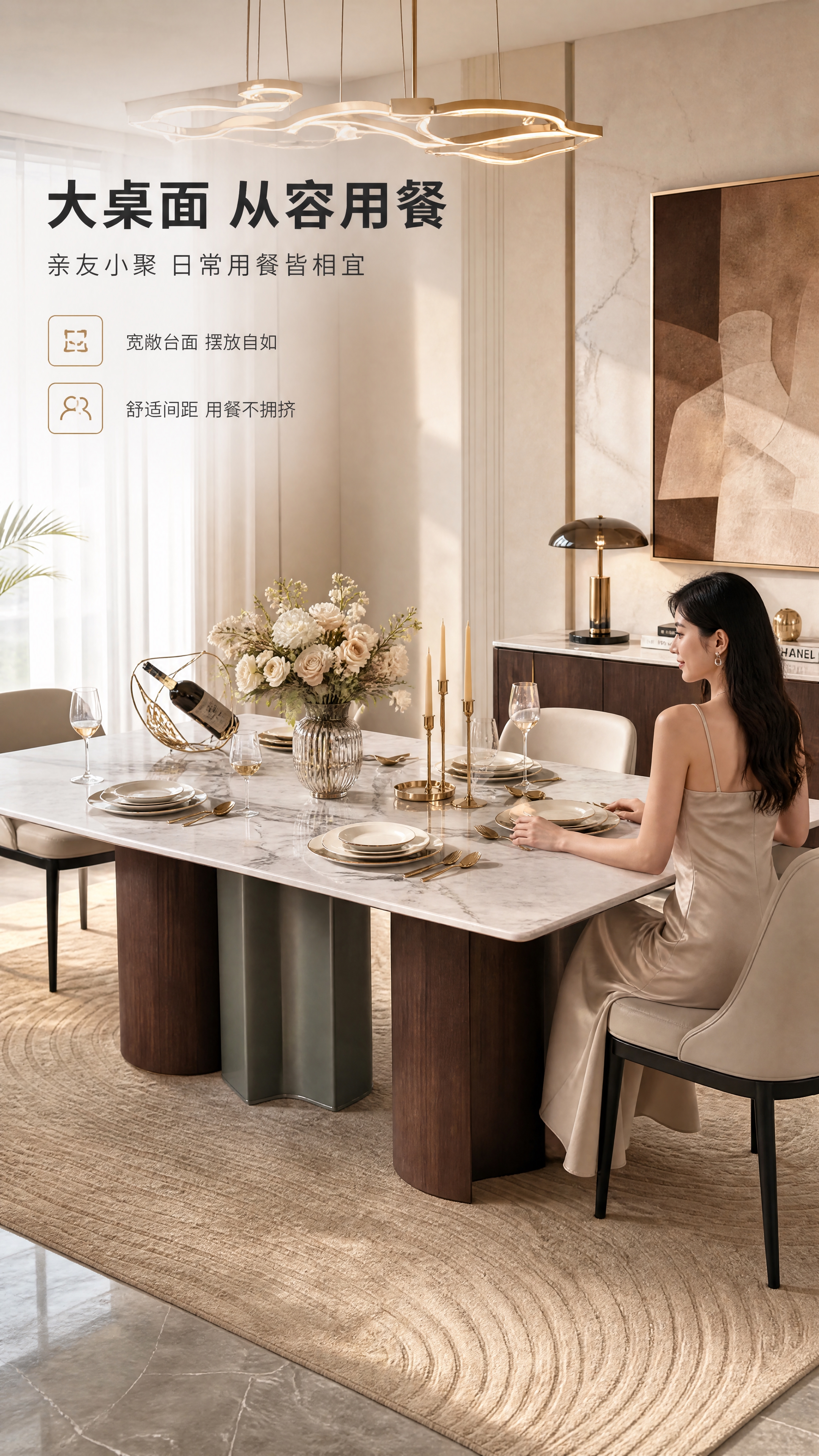 [商品] 使用【图1】DT-6630餐桌；保留完整产品结构、颜… - 图片创意预览