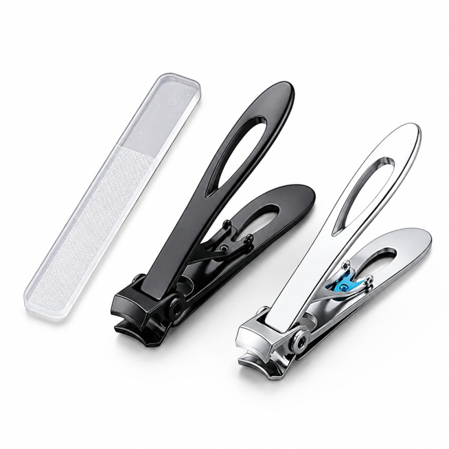 [主图-1] Nail clipper and nail file combination set full view. Keep the appearance, physical structure预览效果
