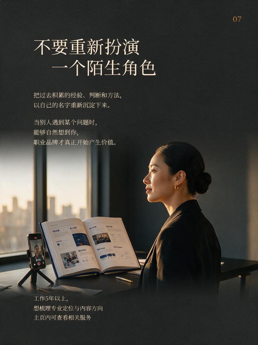 高端商业杂志内页，竖版3:4比例，深炭灰色背景。页面右上角有暖… - 图片创意预览