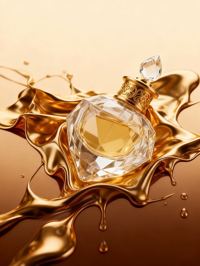 金属·美容美妆轻奢·商品图