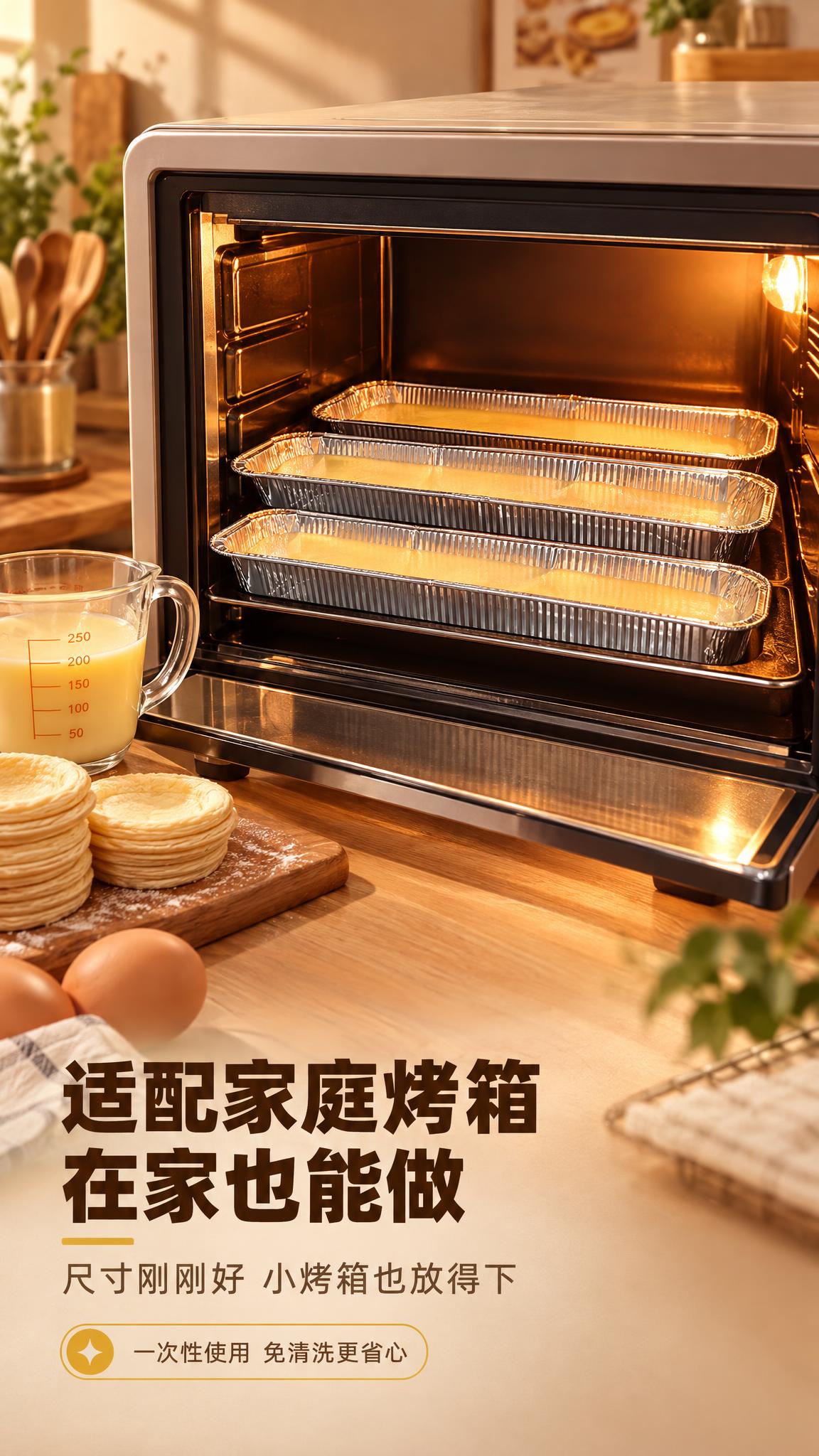 [商品] 使用【图1】长条形铝箔锡纸底托；保留底托外形、银色铝… - 图片创意预览