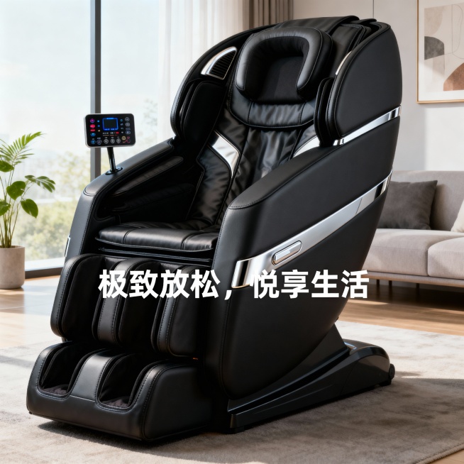按摩椅产品宣传方案海报预览效果