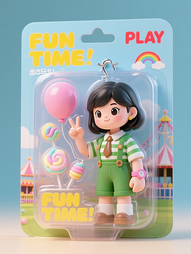 文案出去玩喽，背景是游乐园