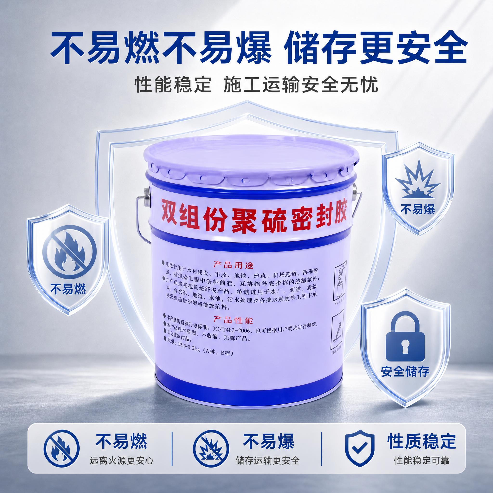 1:1正方形电商主图，工业高级简约风格，整体蓝白主色调与产品包… - 图片创意预览