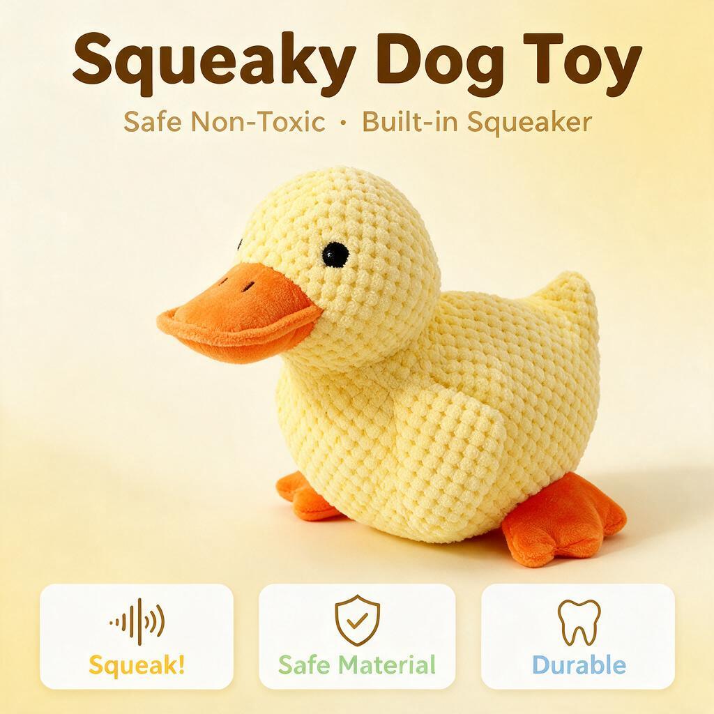 Shopee 跨境电商 1:1 主图，爆款促销感，Squeak… - 图片创意预览