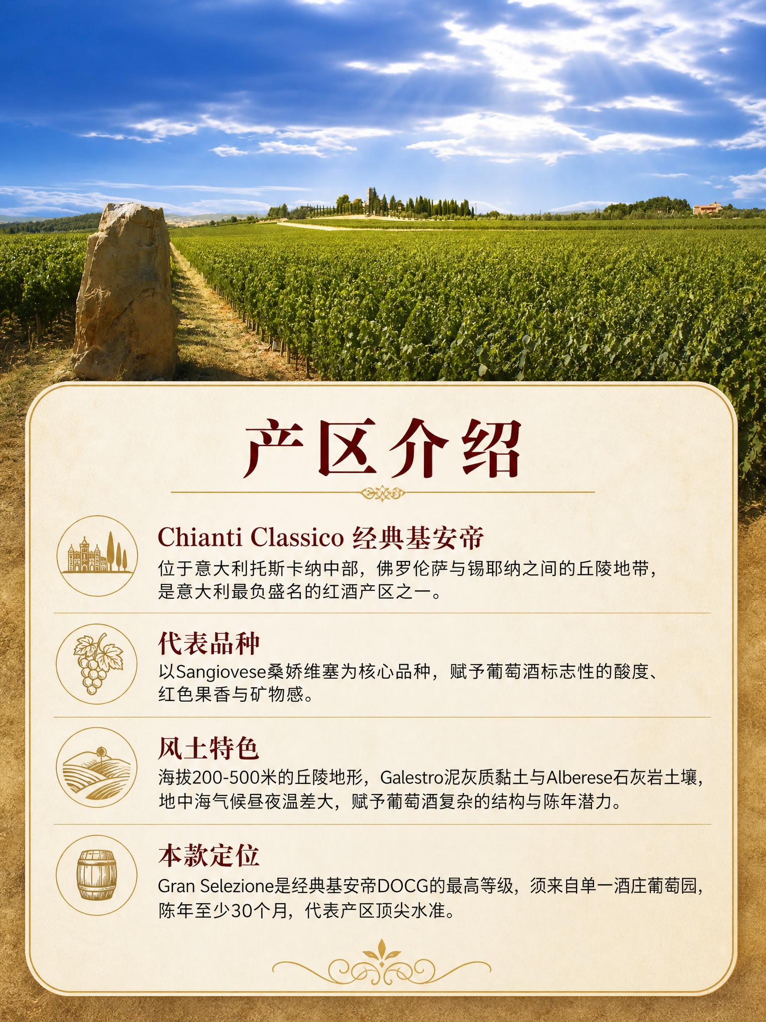 [商品] 本页为产区风土介绍，不使用酒瓶主图。使用【图4】托斯… - 图片创意预览